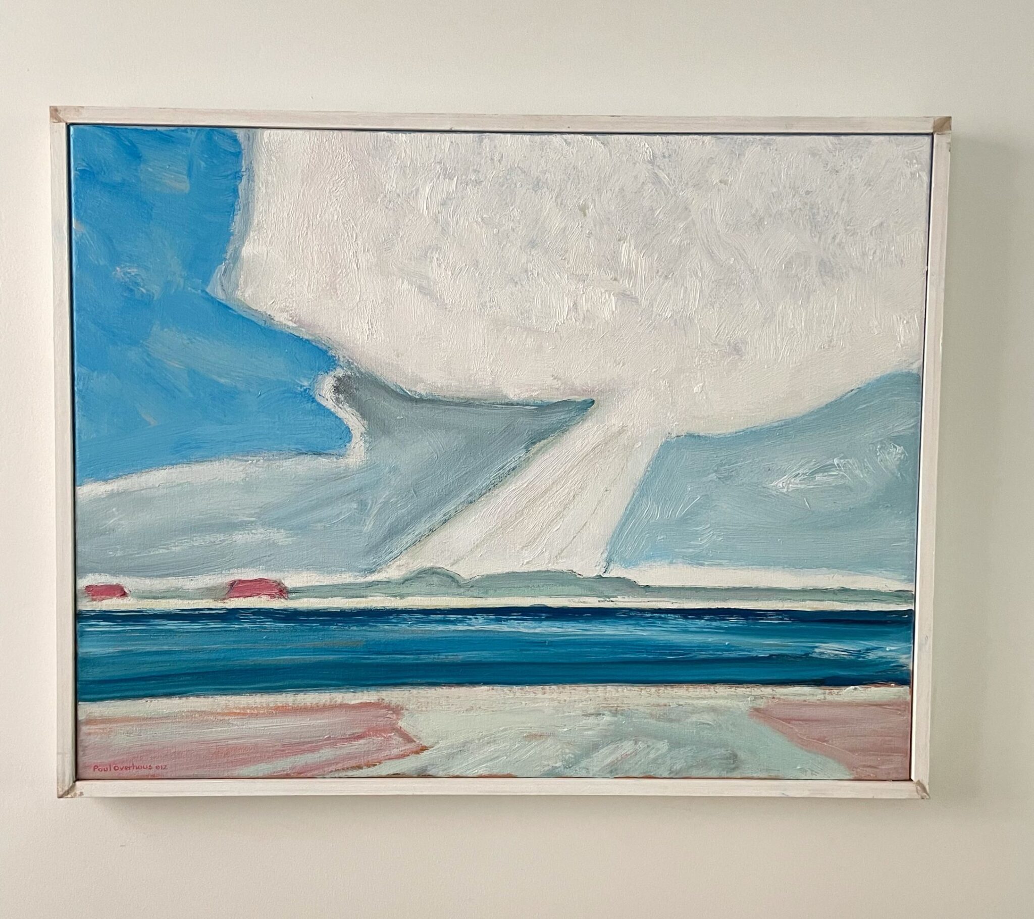 “Sea View” Acrylic Painting by Paul Overhaus