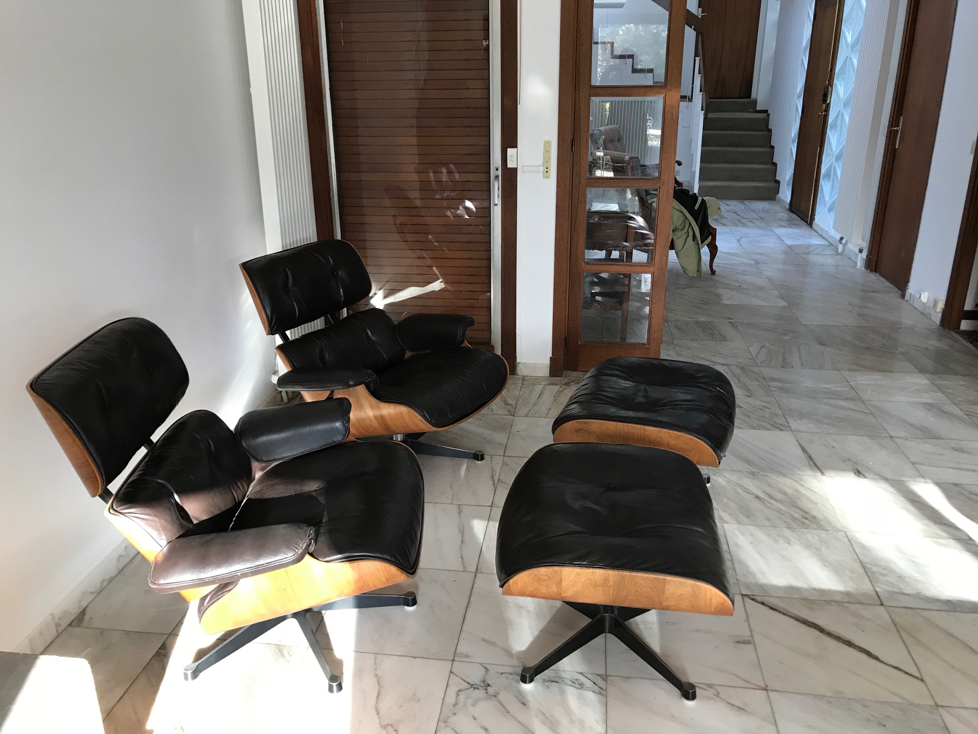 Pair of Eames Lounge Chairs