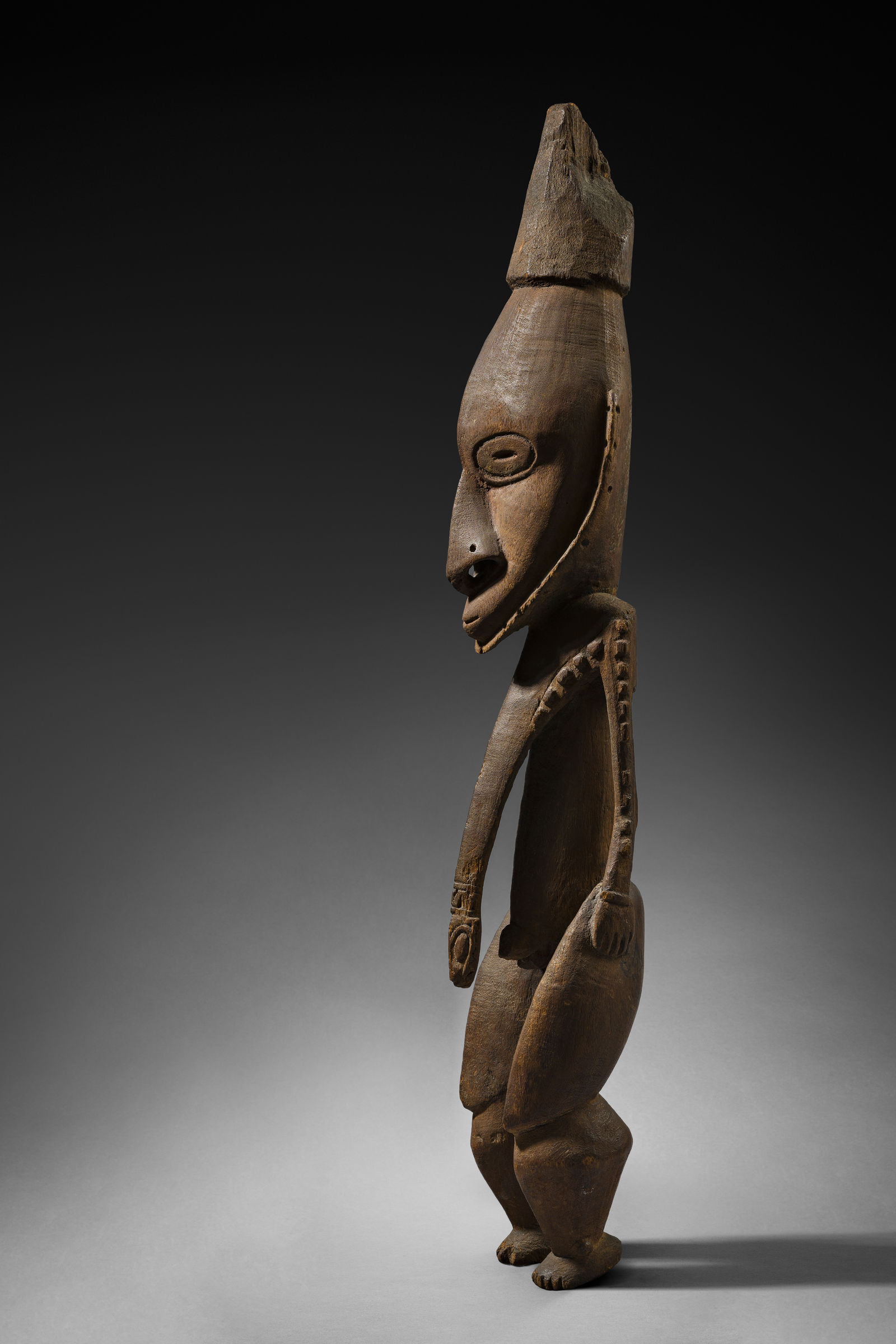 Coastal Sepik Ancestor Statue