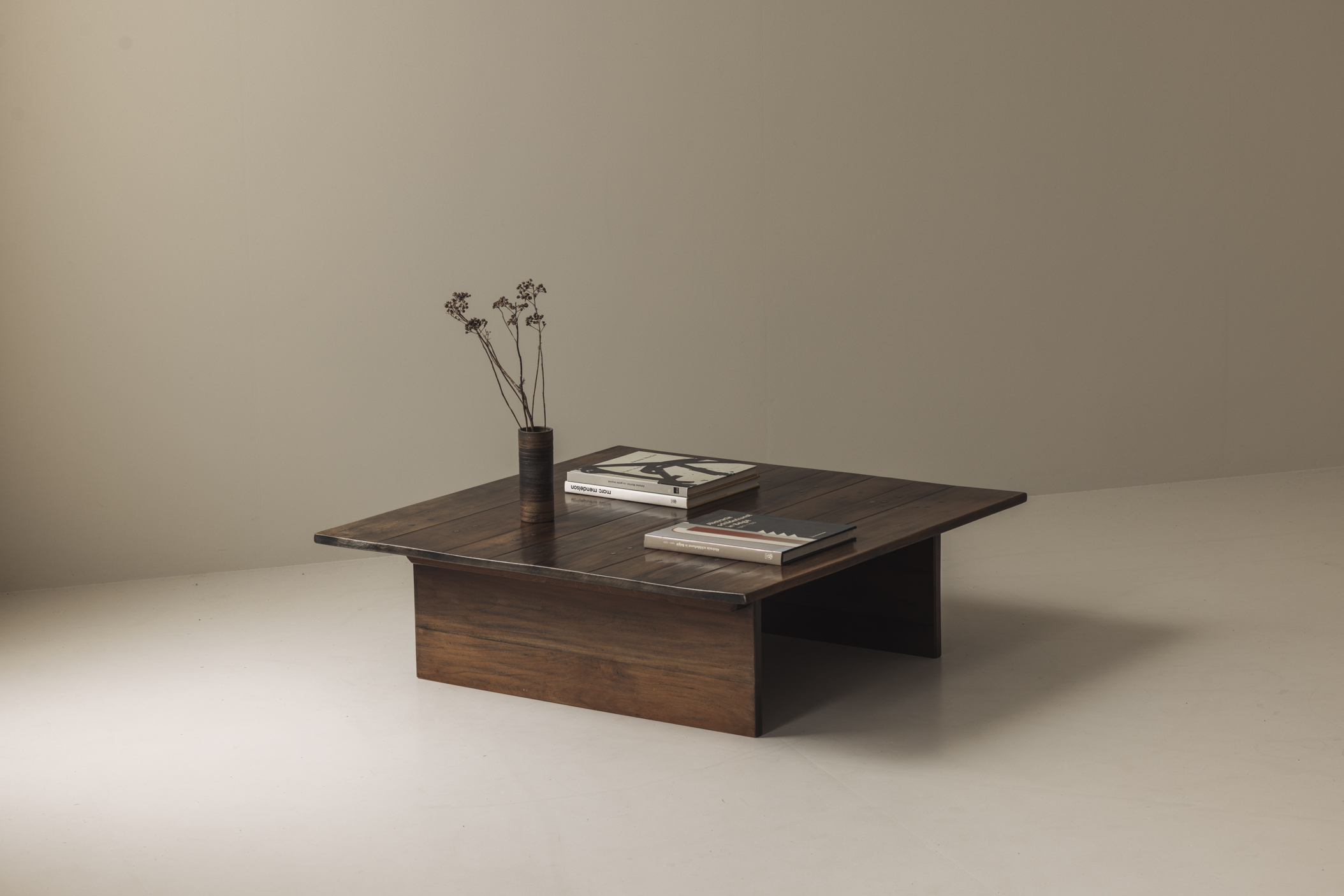 Sculptural Square Coffee Table