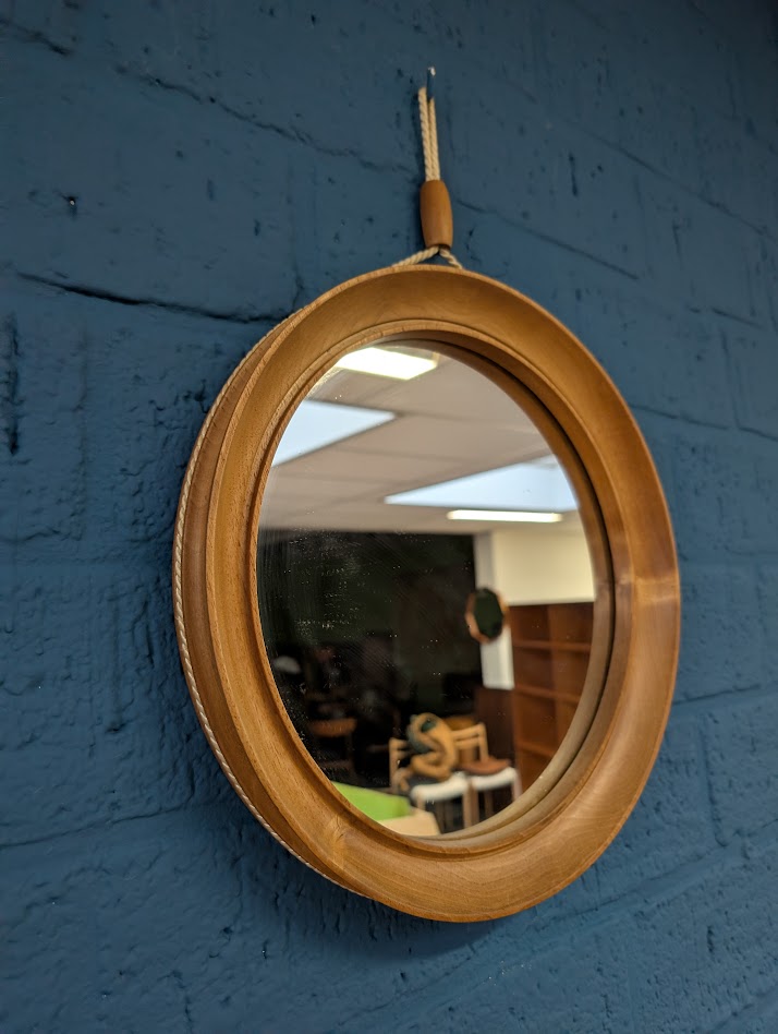 Vintage Round Mirror