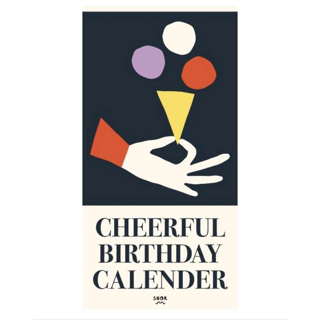 Snor Cheerful Birthday Calendar