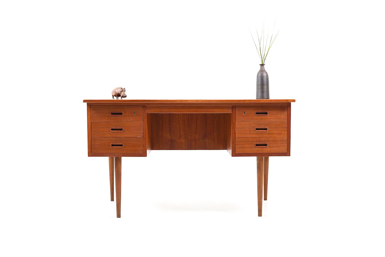Danish Teak Writing Desk