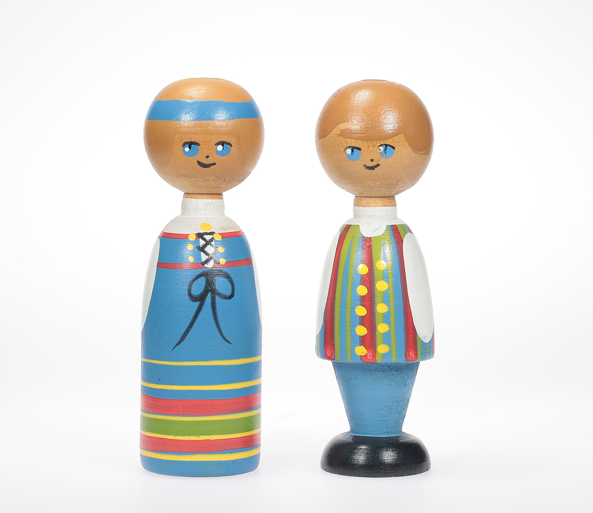 Åland Wooden Folklore Figurines