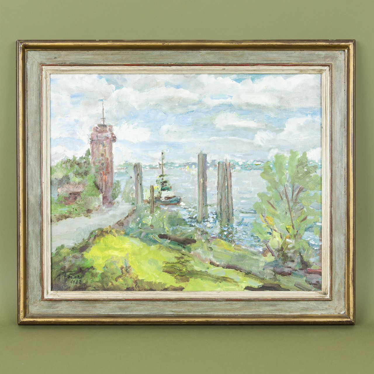 Impressionist Landscape Painting