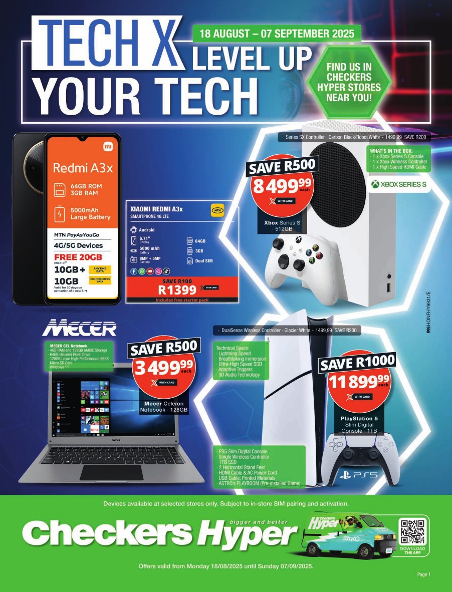 TECH X LEVEL UP YOUR TECH