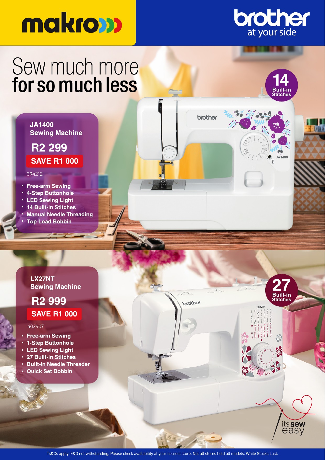 Sew much more for so much less