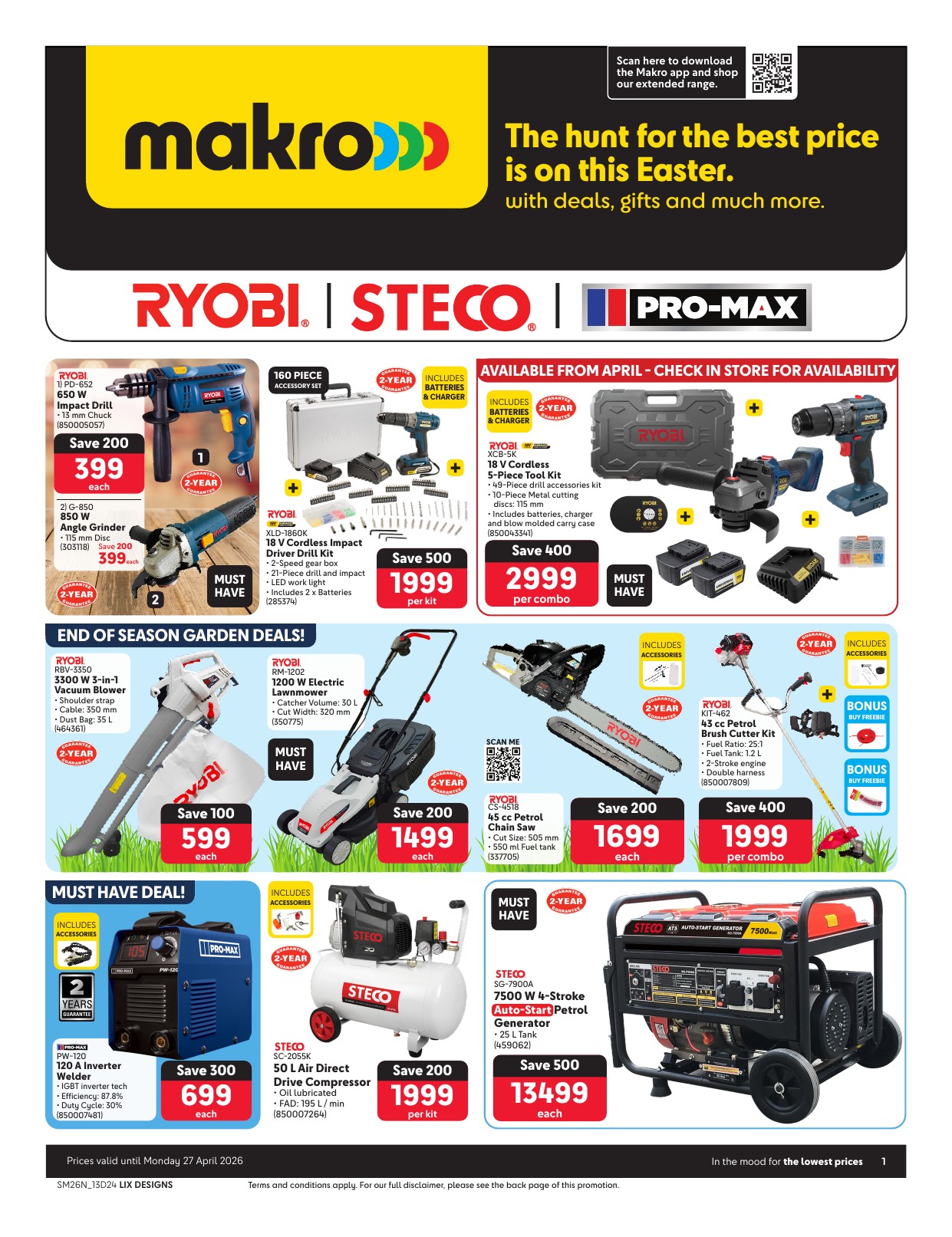 Makro Easter Deals