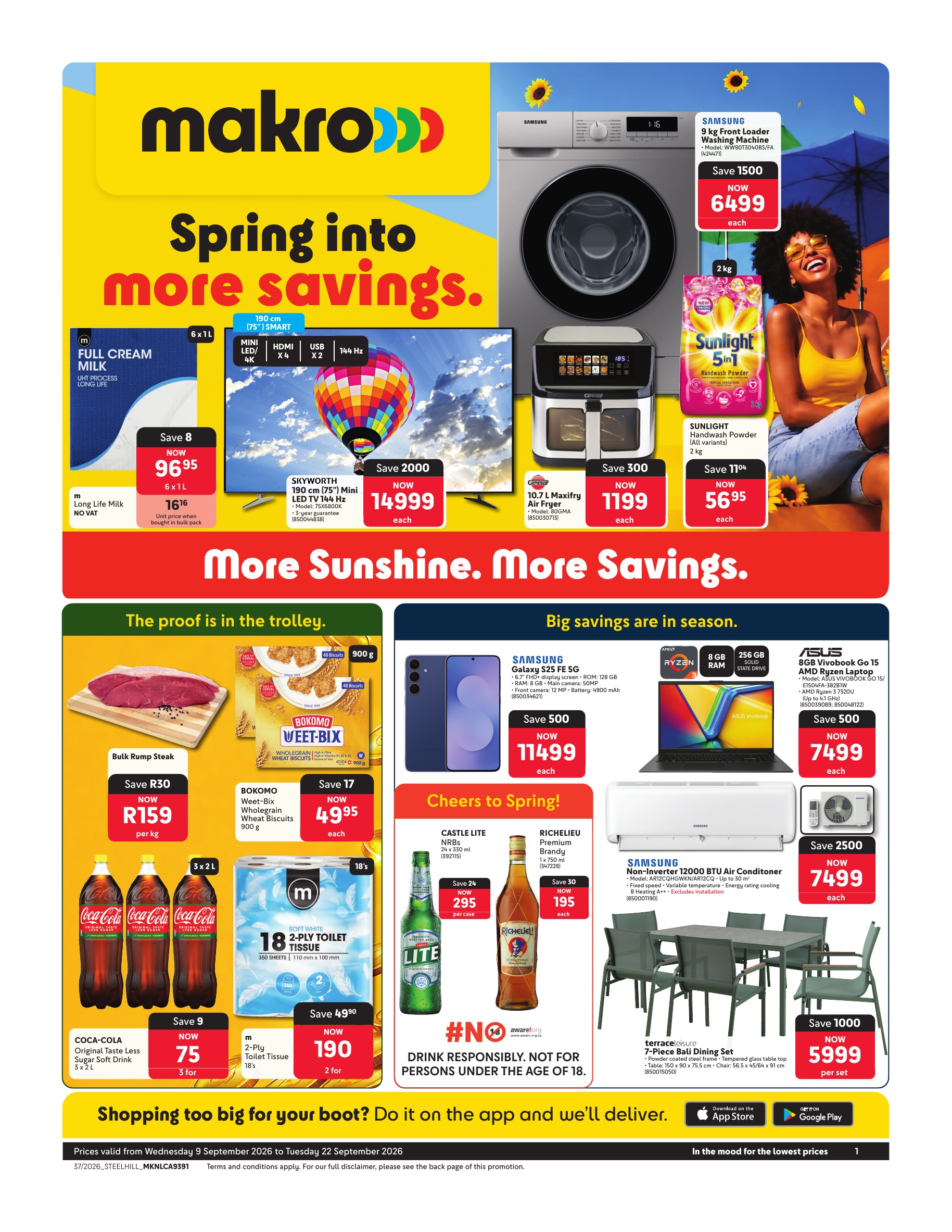 More Sunshine. More Savings.