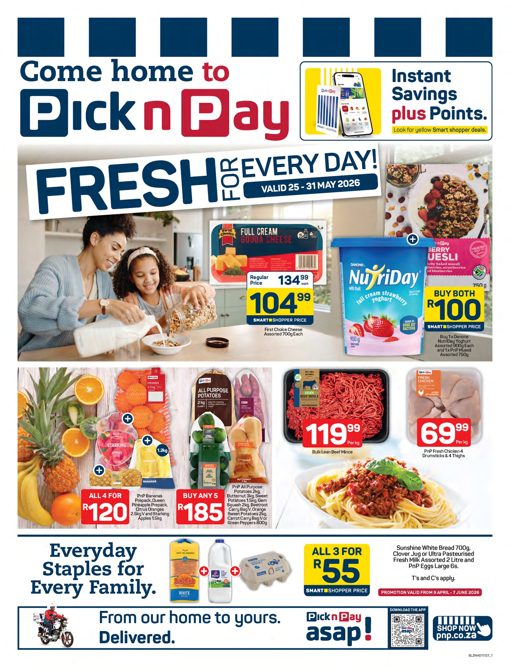 Come home to Pick n Pay