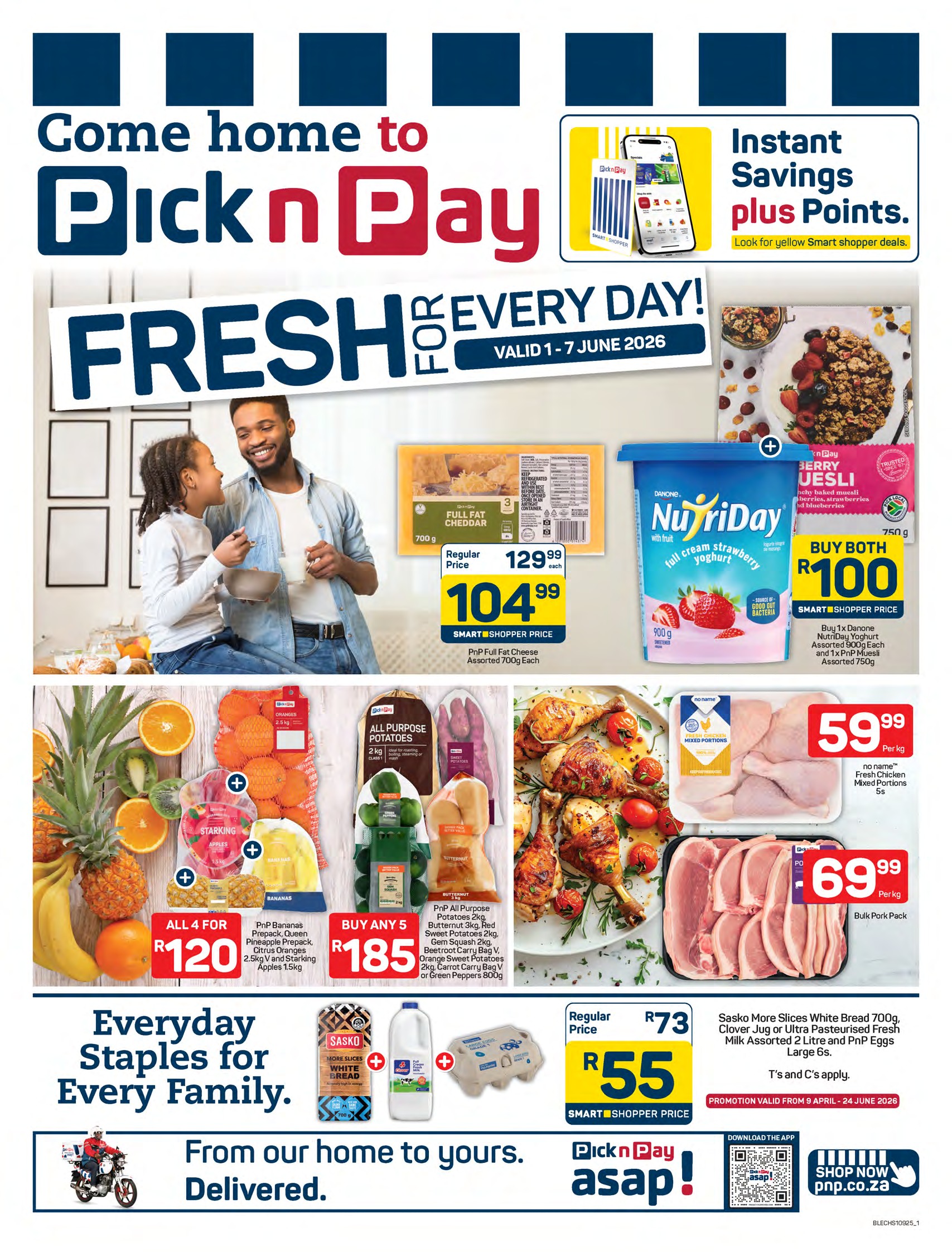 Come home to Pick n Pay Fresh for Every Day