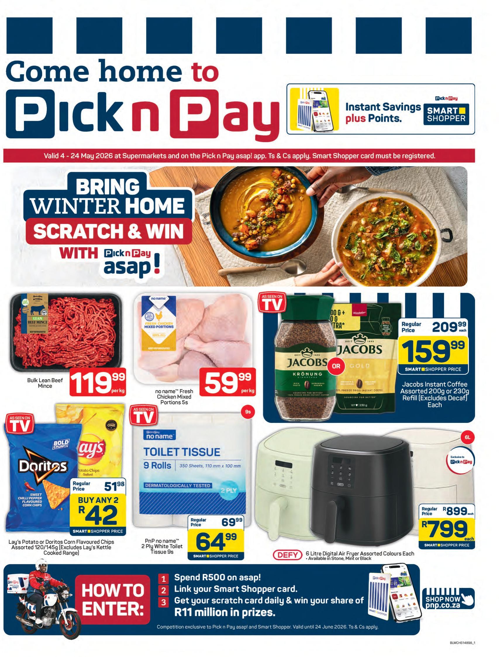 Pick n Pay asap!