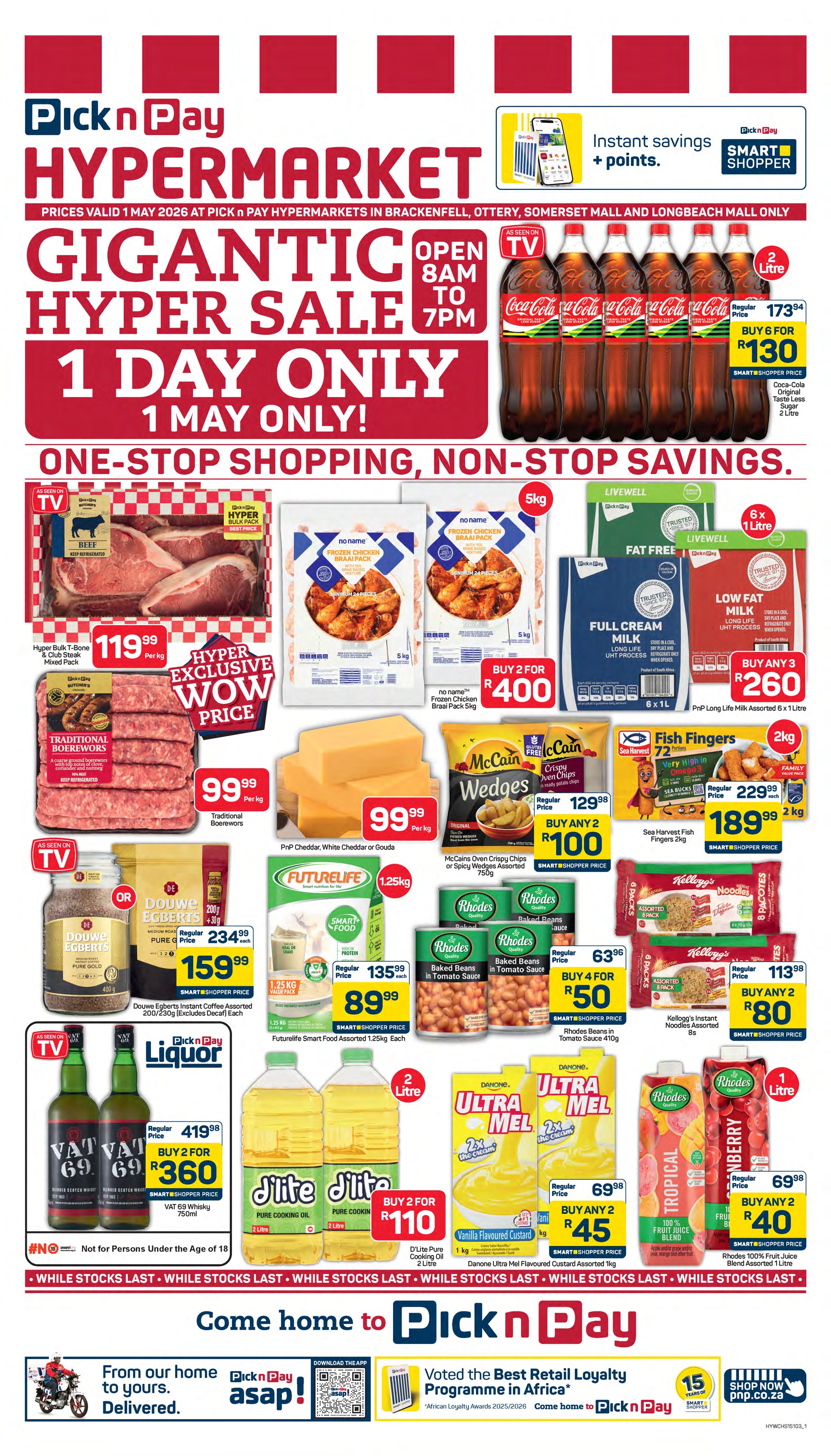 Pick n Pay Hypermarket Gigantic Hyper Sale