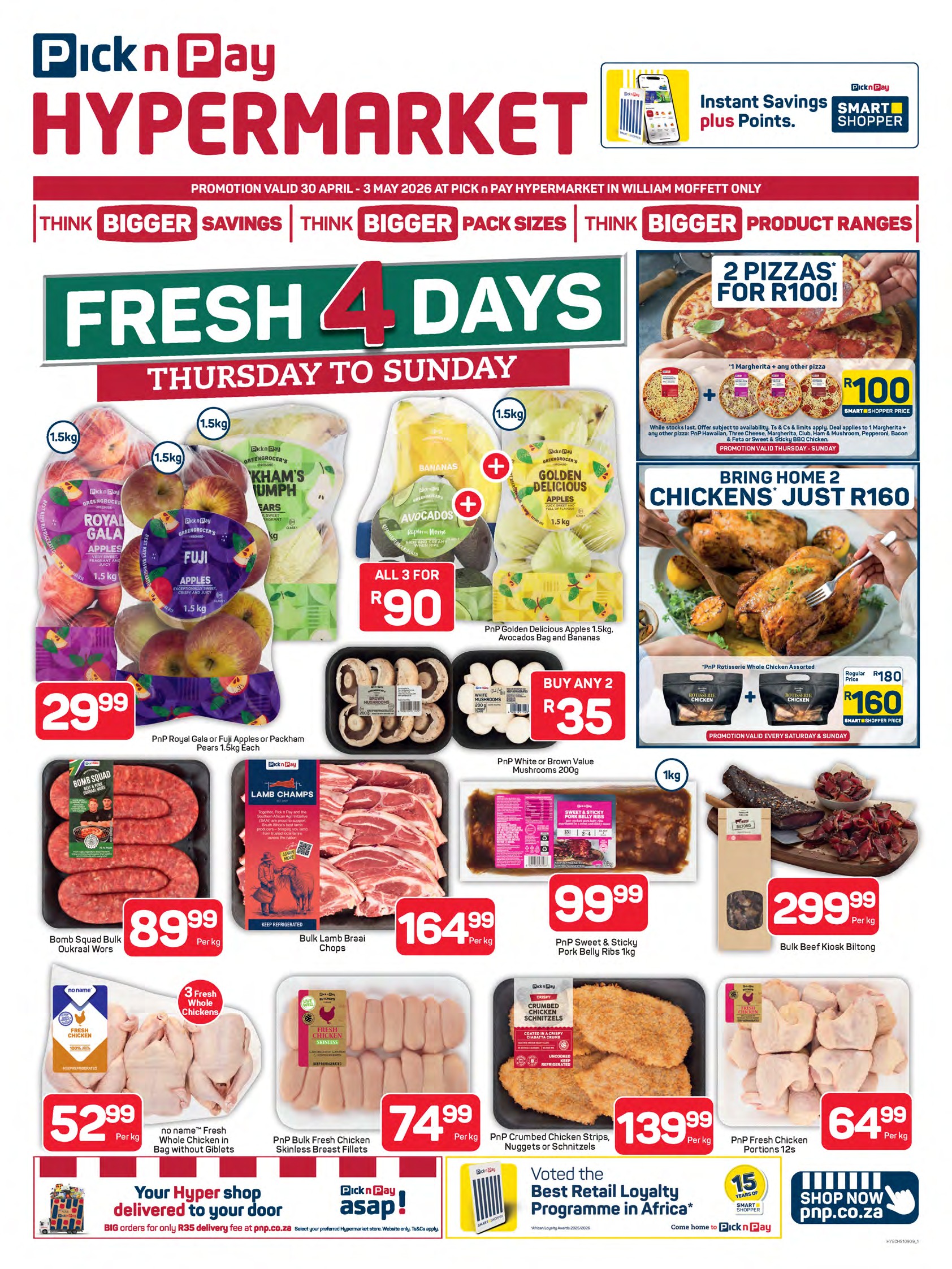 Pick n Pay Hypermarket Fresh 4 Days