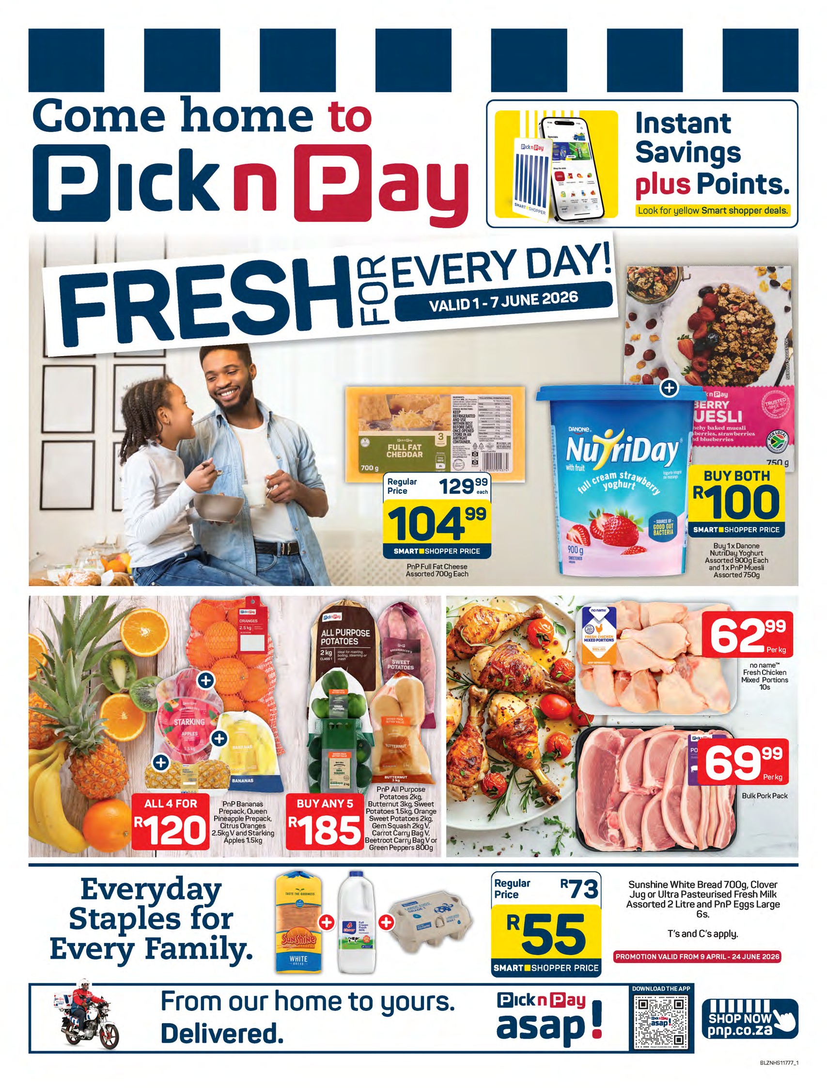 Come home to Pick n Pay Fresh for Every Day