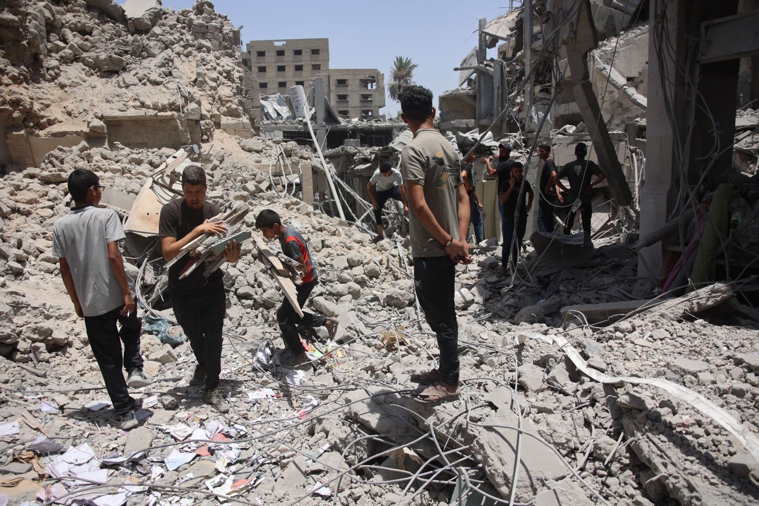 Image of Israeli military officer statement