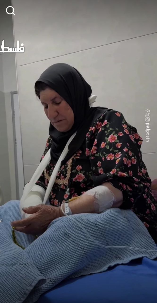 السيدة الفلسطينية وضحة أبو صبحة تروي تفاصيل هجوم المستوطنين على خربة "الفخيت" بمسافر يطا جنوب الخليل