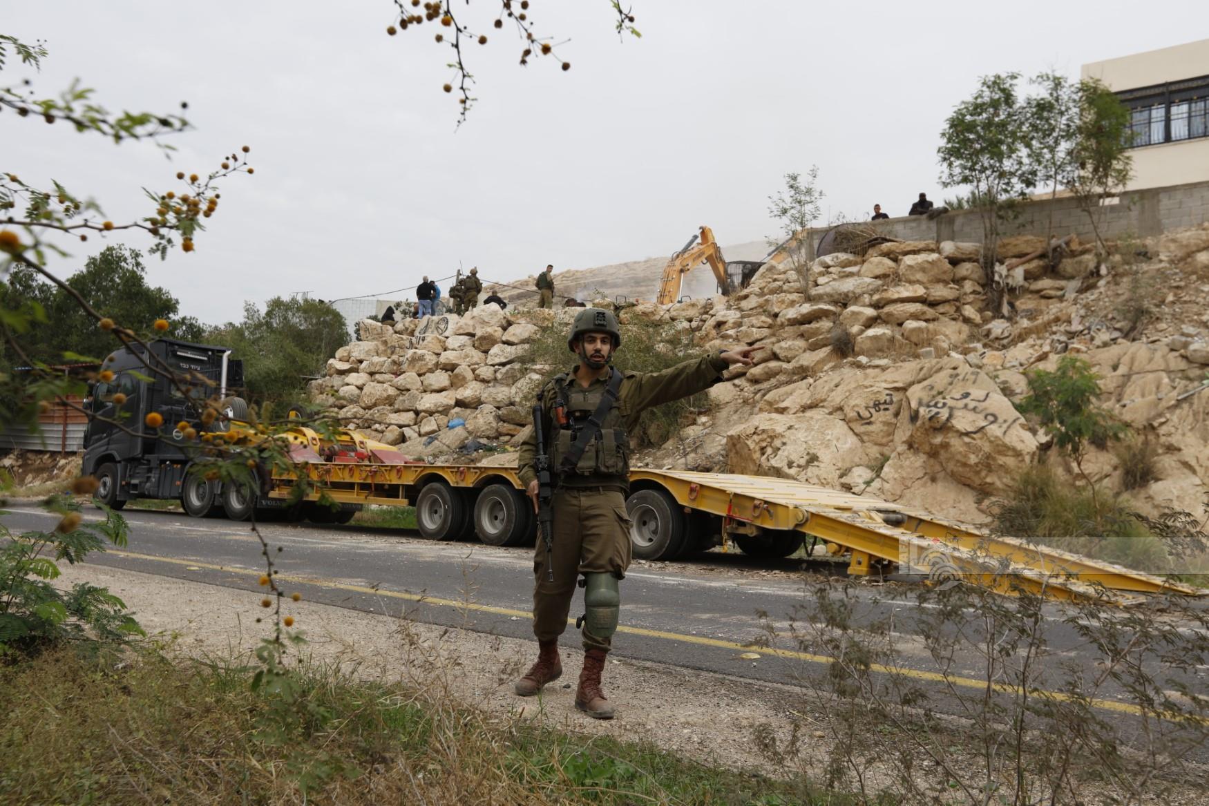 Image of Israeli military officer statement