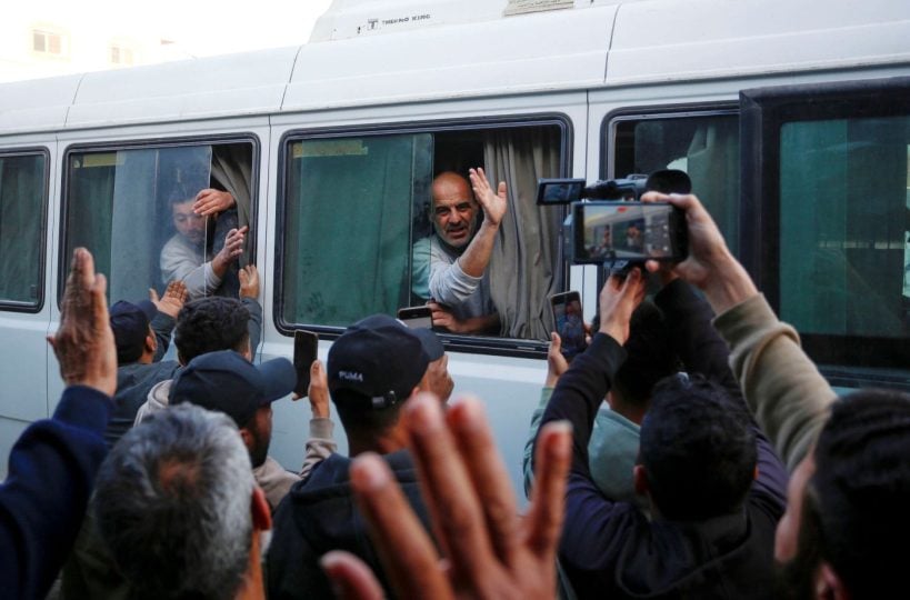 Image of Israeli military officer statement