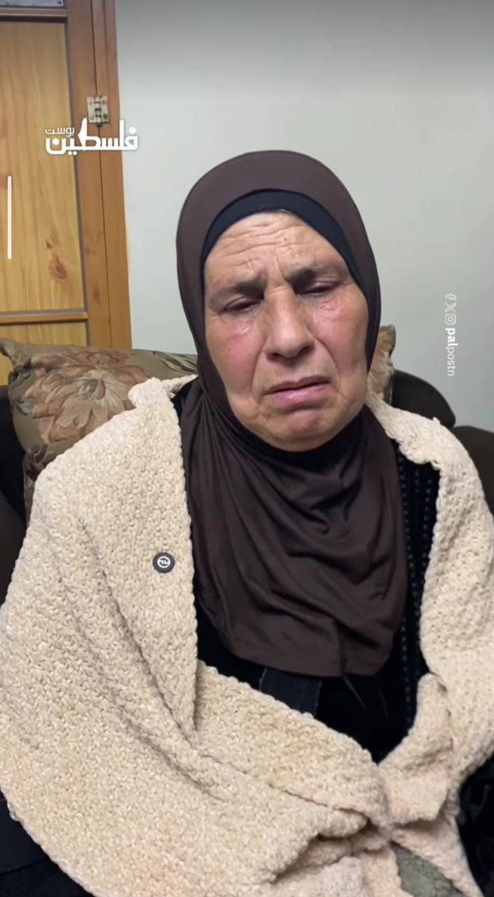 كلمات والدة القمر علي بني عودة الذي ارتقى برفقة عائلته في استهداف مركبته ببلدة طمون جنوب طوباس.