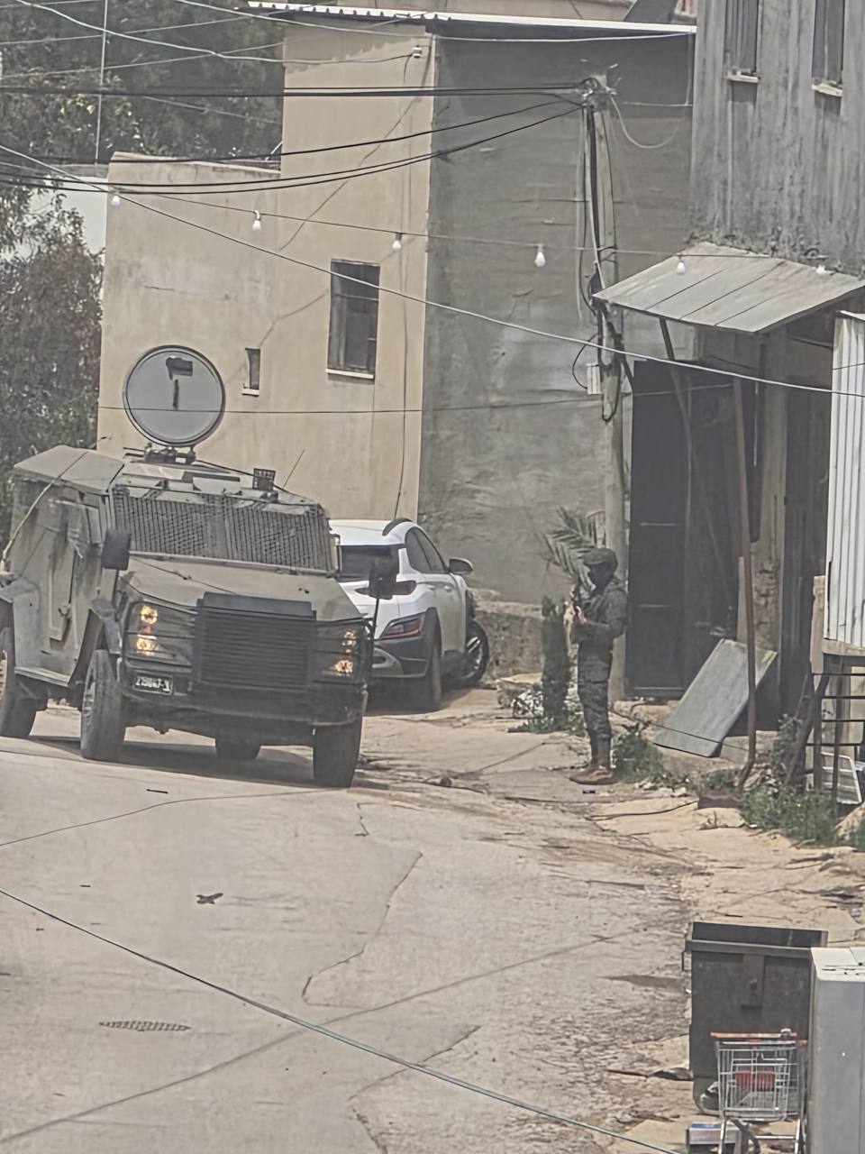 Image of Israeli military officer statement