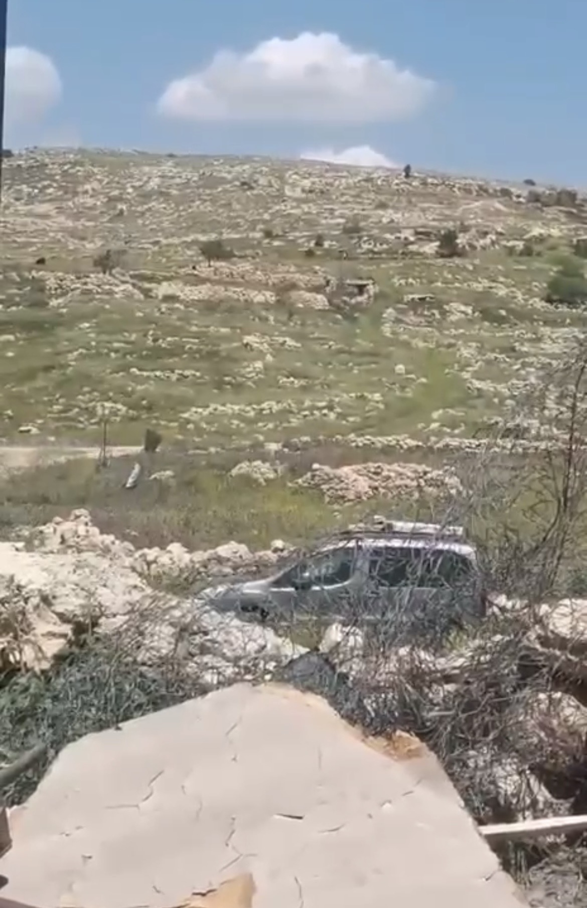 Image of Israeli military officer statement