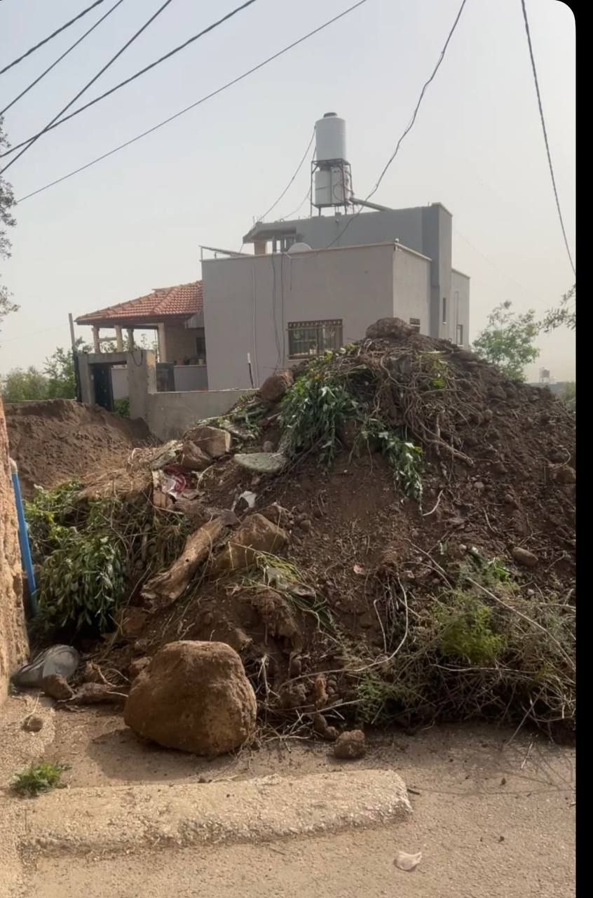 الاحتلال يجرف أراضي المواطنين في قرية زبوبا غرب جنين