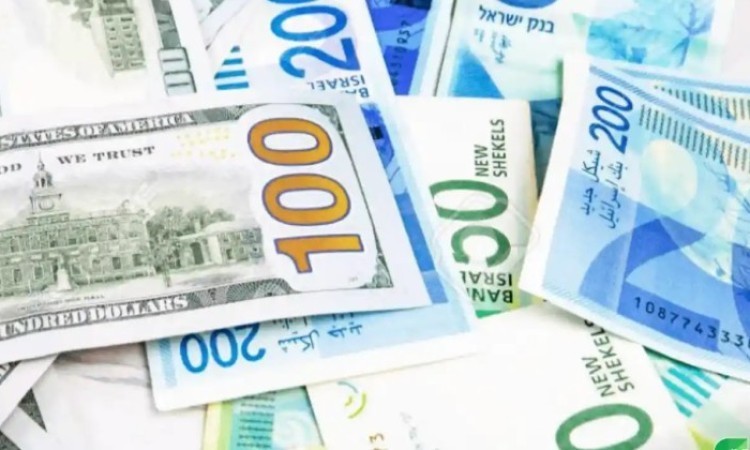 أسعار صرف العملات مقابل الشيكل اليوم الجمعة