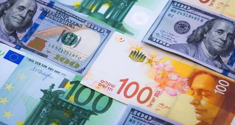 أسعار صرف العملات مقابل الشيكل اليوم السبت