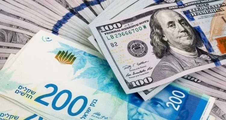 أسعار صرف العملات مقابل الشيكل اليوم الجمعة