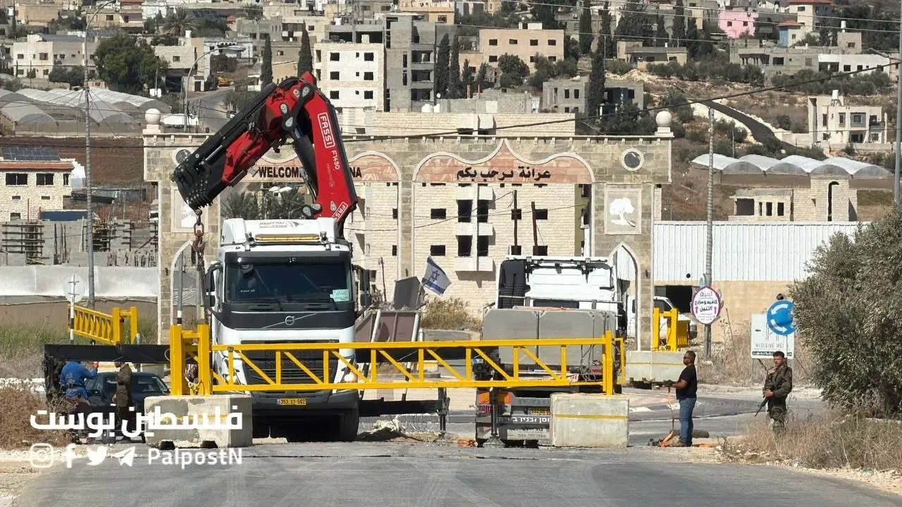 الاحتلال ينصب كاميرات مراقبة في المغير ويشدد إجراءاته عند حاجز جبع