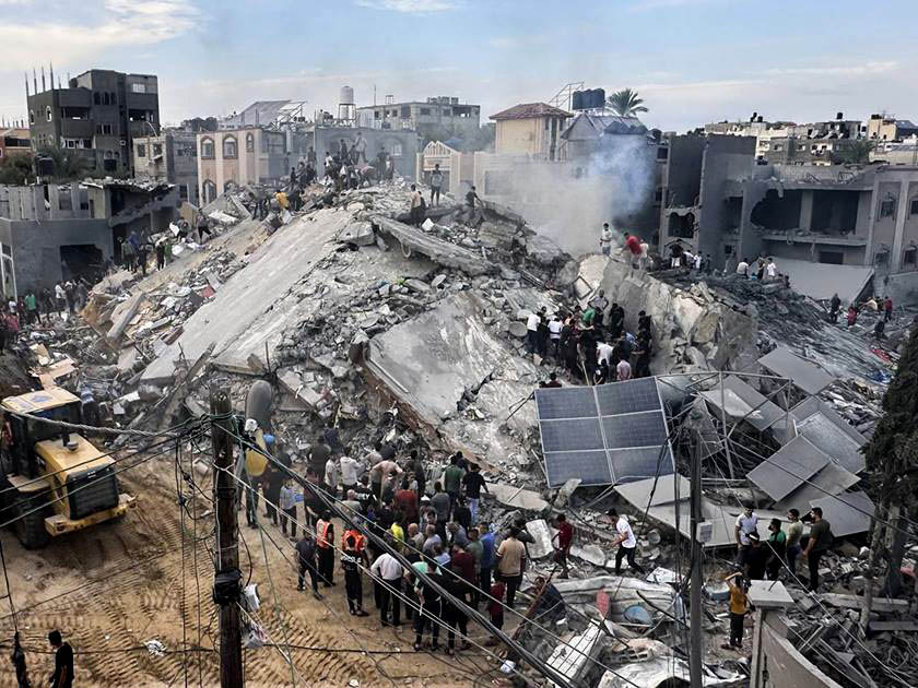 Image of Israeli military officer statement