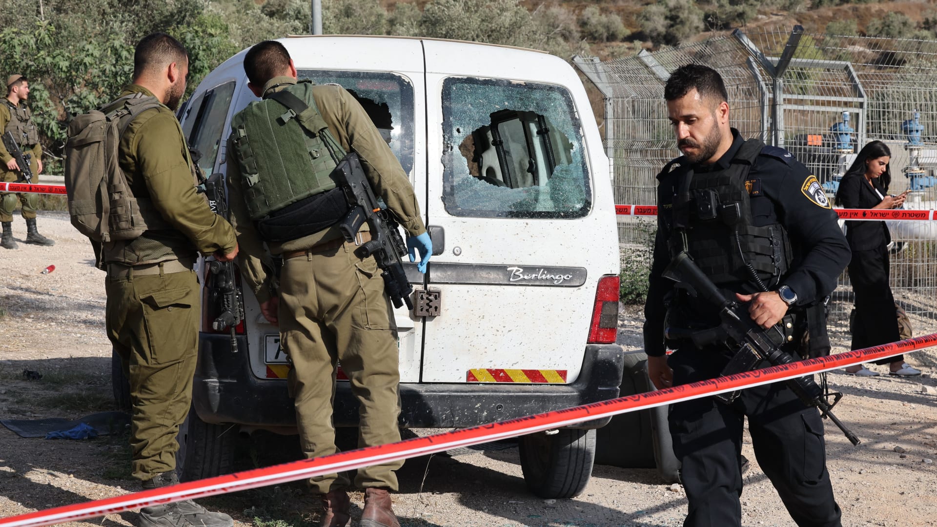 Image of Israeli military officer statement