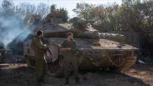 Image of Israeli military officer statement