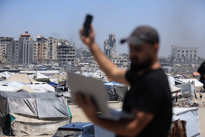 Image of Israeli military officer statement
