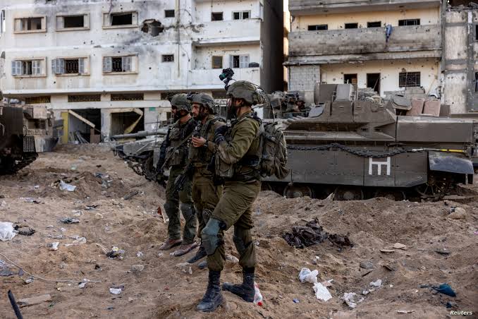 Image of Israeli military officer statement