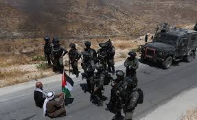 Image of Israeli military officer statement