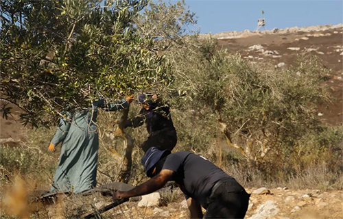 Image of Israeli military officer statement