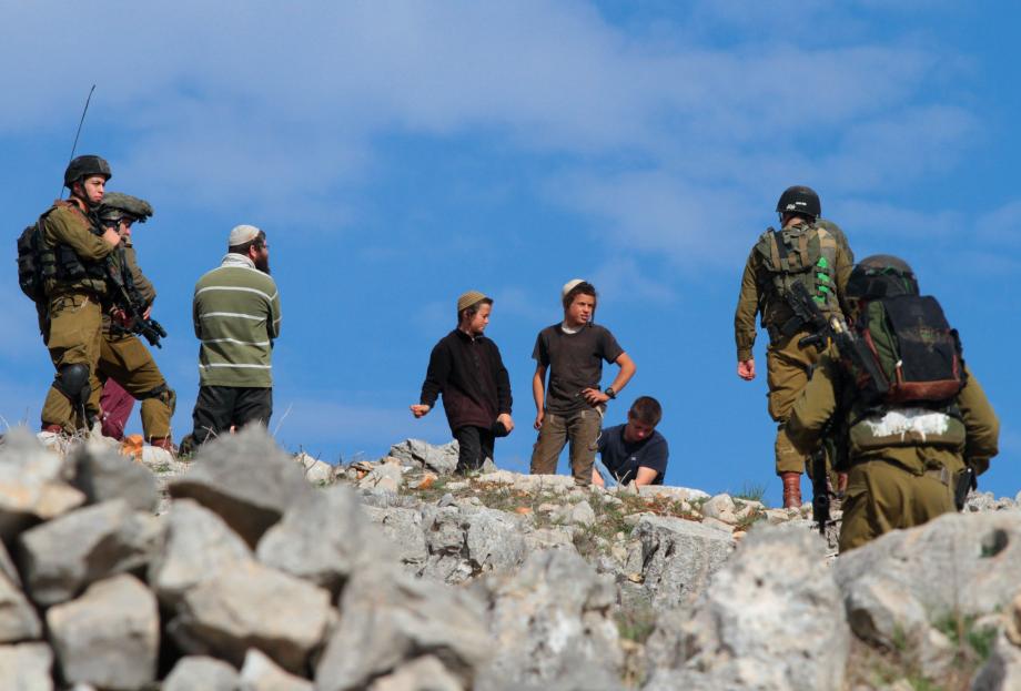Image of Israeli military officer statement