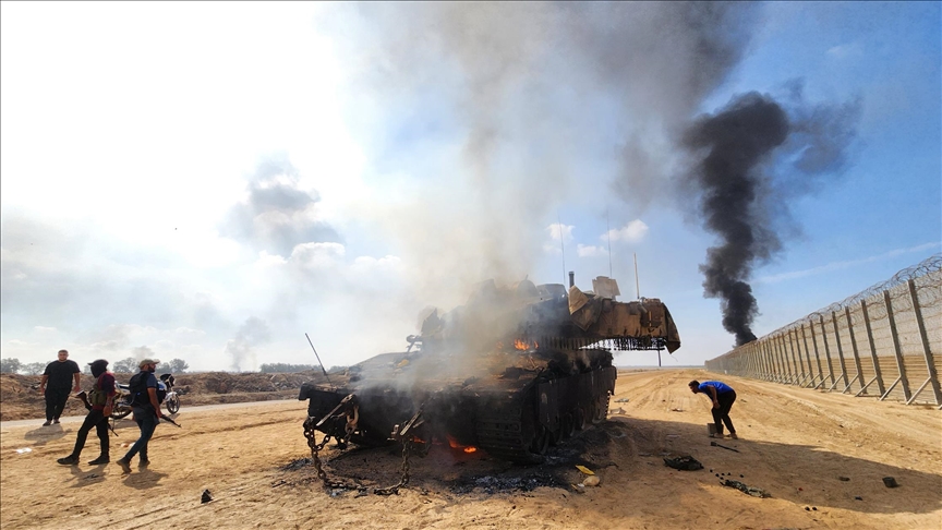 Image of Israeli military officer statement