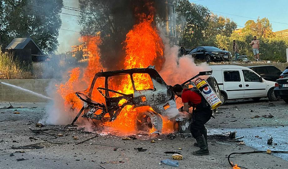 Image of Israeli military officer statement