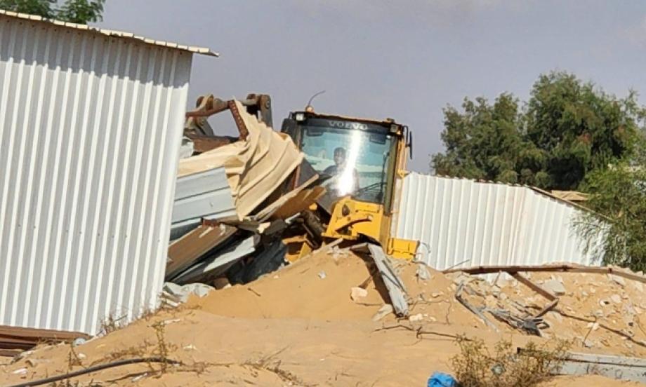 Image of Israeli military officer statement