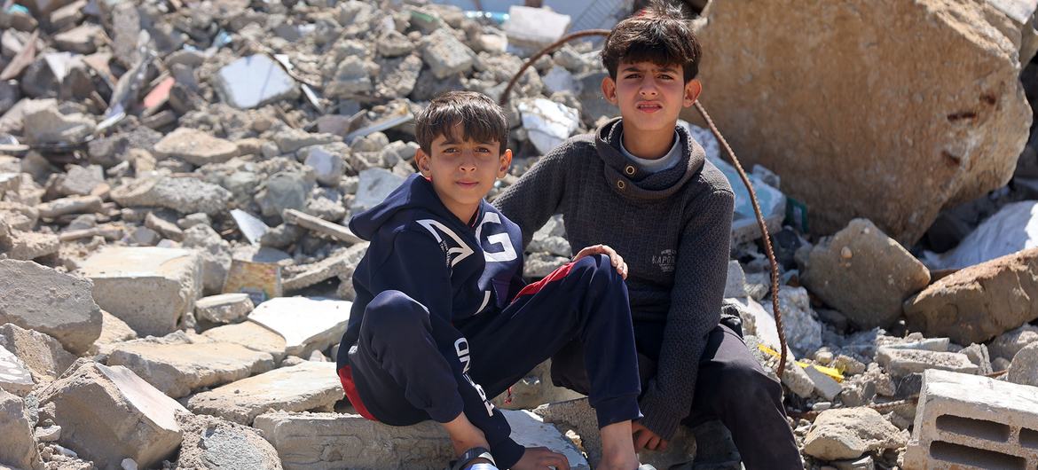 Image of Israeli military officer statement