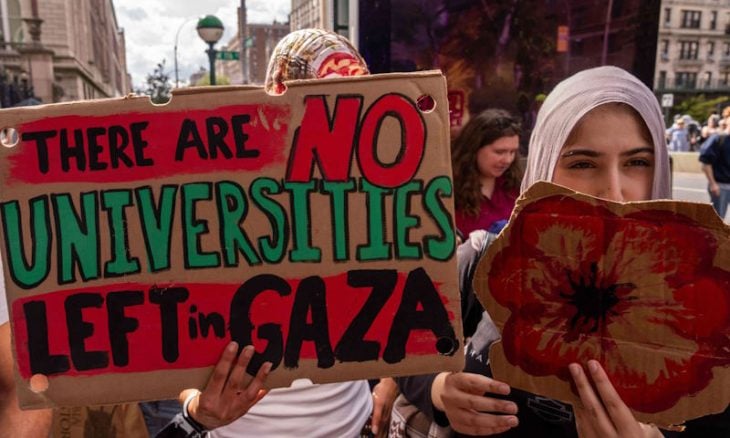 Image of Israeli military officer statement