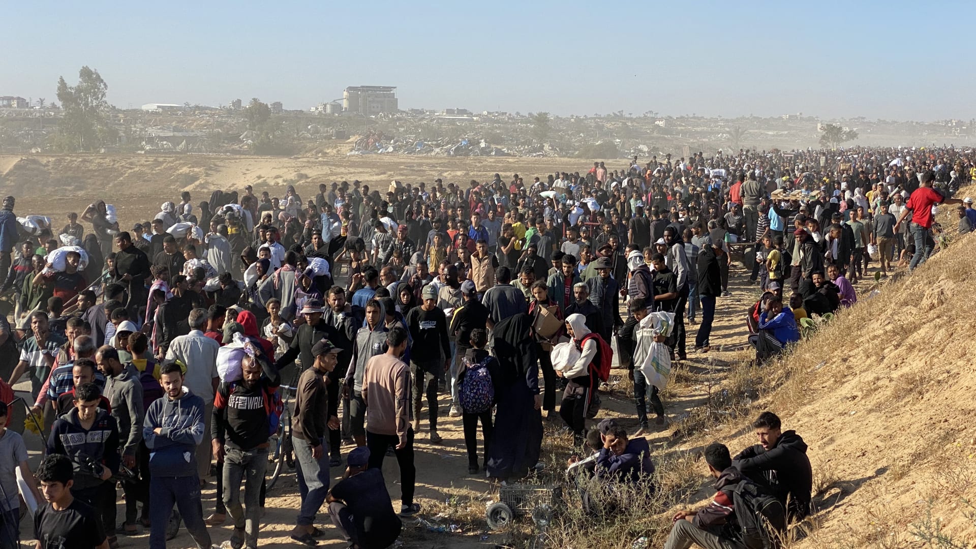 Image of Israeli military officer statement