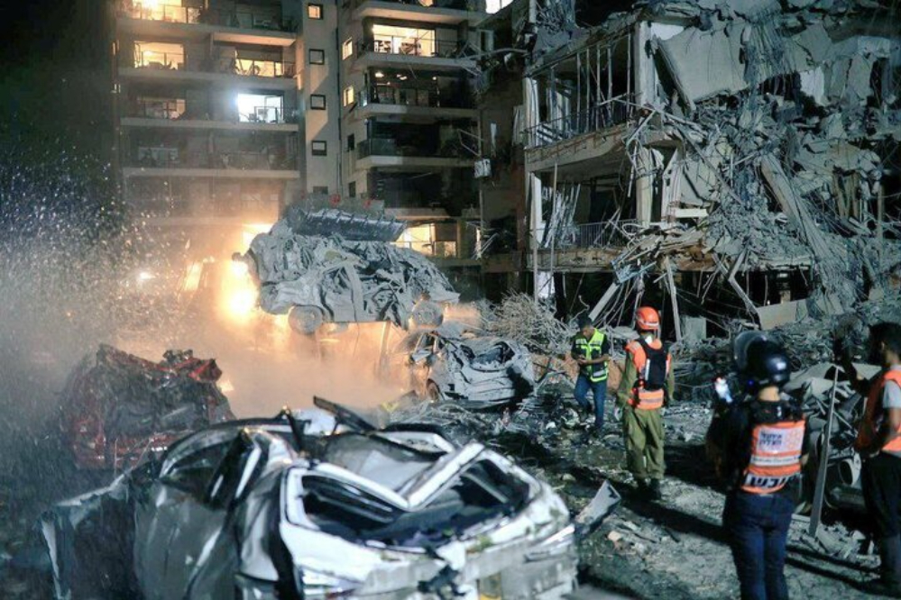 Image of Israeli military officer statement