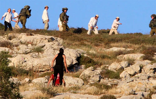 Image of Israeli military officer statement