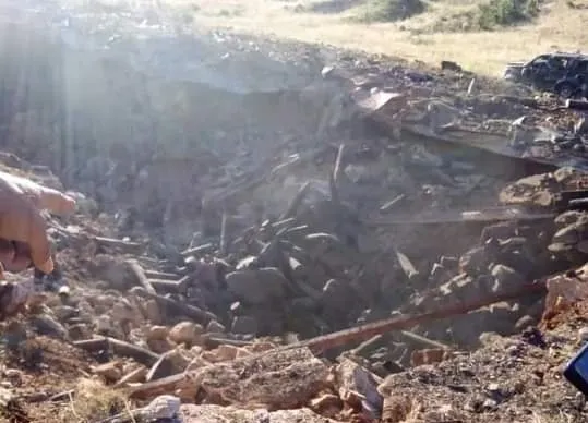 Image of Israeli military officer statement