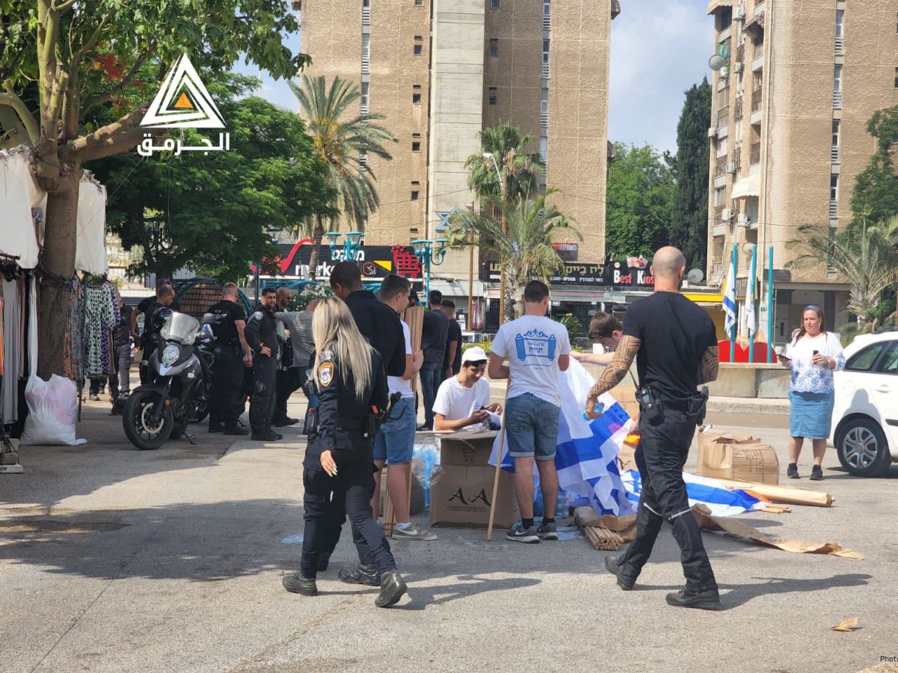 Image of Israeli military officer statement