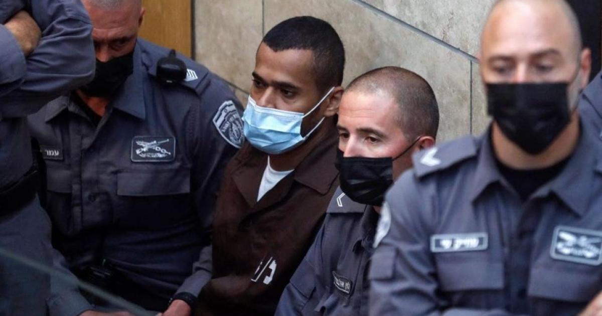 Image of Israeli military officer statement